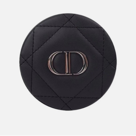 🛍️NIB Dior Black Quilted GWP Leather Compact Mirror - Picture 2 of 5